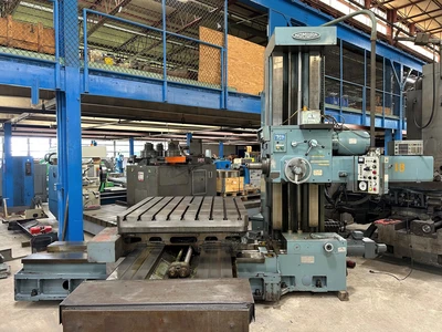 Used 1980 Nomura B-100-WR, #50 PDB, HardWays, Rotary Table, 20 HP Horizontal Table Type Boring Mills New Jersey US | Machinery Values #1285800