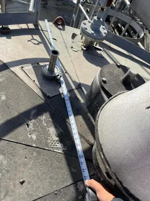 9,000 Gallon SS Vertical Tank