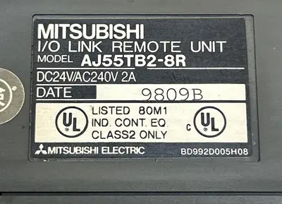 USED MITSUBISHI ELECTRIC AJ55TB2-8R