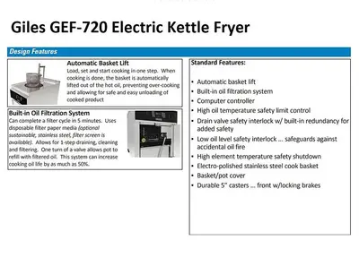 USED GILES GEF-720