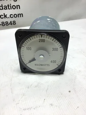 WESCHLER INSTRUMENTS 103211A 1PH 2W 5A Single-Phase & Polyphase Wattmeter