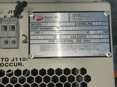 Used FUSION UV SYSTEMS, INC. _UNKNOWN_ UV Curing Systems Ohio US | HGR 24 #1547066