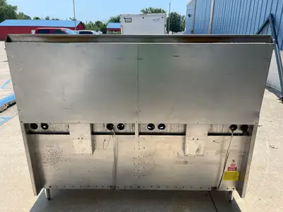 Used Comstock Castle Used Comstock-Castle 2F330 72" NG Range Cooktop w/ 12 Burners and 2 Ovens Commercial Ranges Illinois US | Falcon Restaurant Supply #1376040