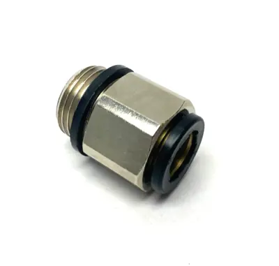 New | in-Stock PARKER PNEUMATIC PUSH-IN FITTING 1/2" BSPP THREAD 12MM TUBE Hoses | Maverick Industrial Sales #1114111