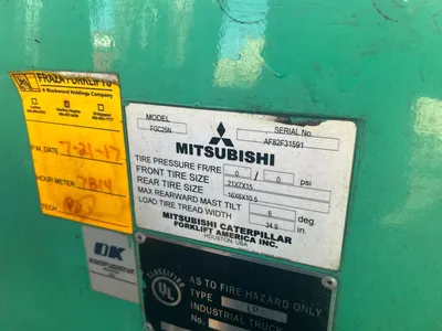 2012 MITSUBISHI FGC25N Forklift Trucks | Levy Recovery Group (11)