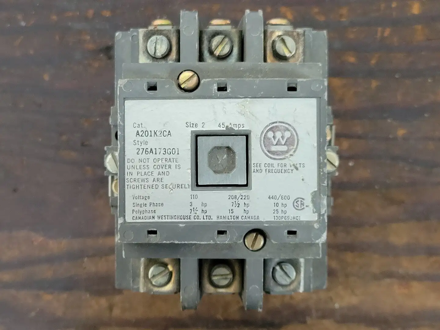 USED WESTINGHOUSE A201K2CA