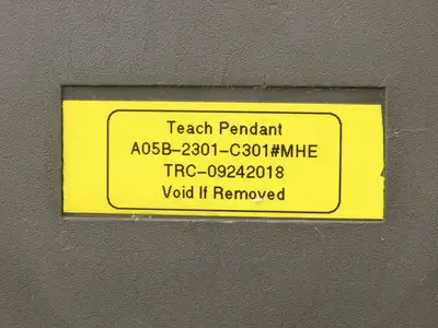 Fanuc A05B-2301-C301 MHE Robot Welding Teach Pendant Read