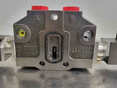 Hydraulic Valve Work Section 123410201 w/ Solenoid
