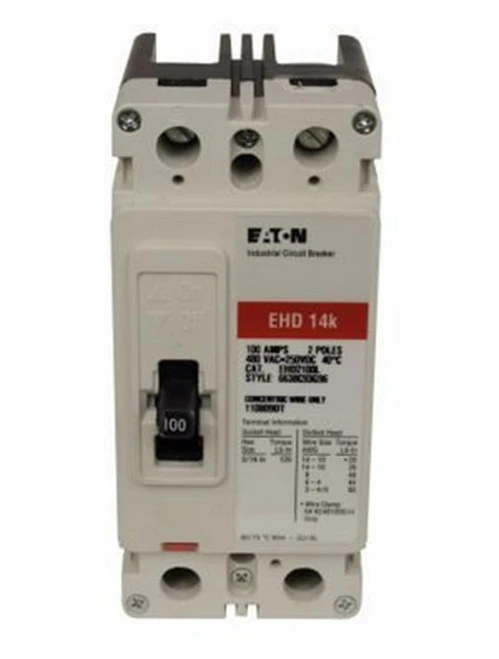 Eaton EHD2050 Circuit Breaker, 50A, 2-Pole, F-Frame [New]