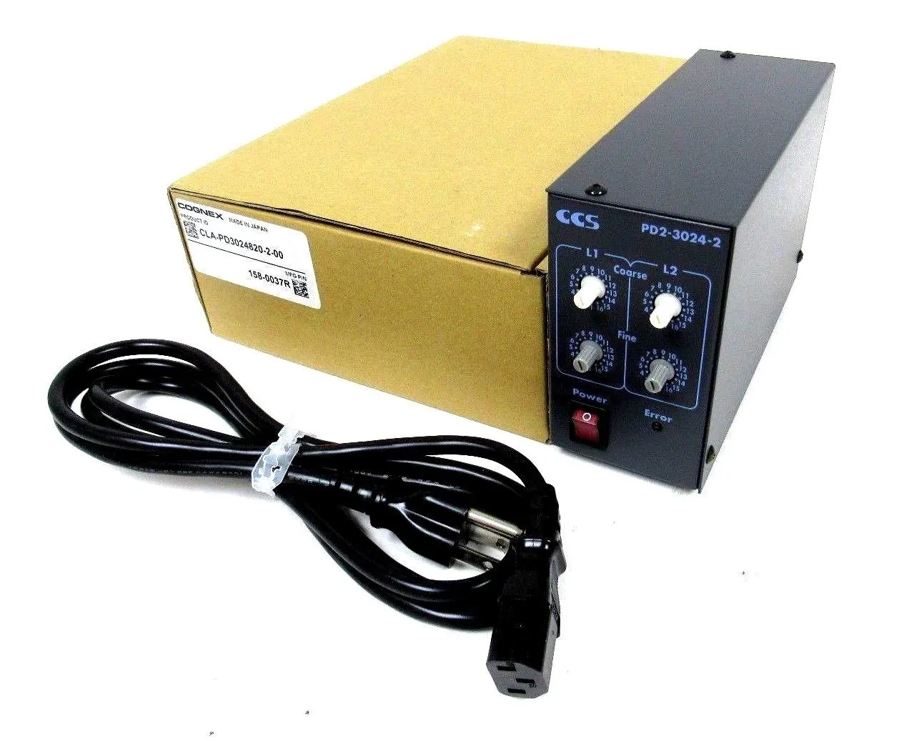 NEW COGNEX CLA-PD3024820-2-00 POWER SUPPLY 158-0037R CLAPD3024820200 PD2-3024-2