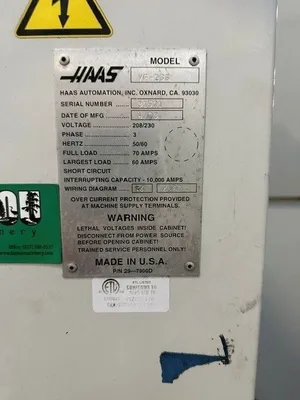 2003 HAAS VF-2SS Vertical Machining Centers | Bayou Machinery (5)