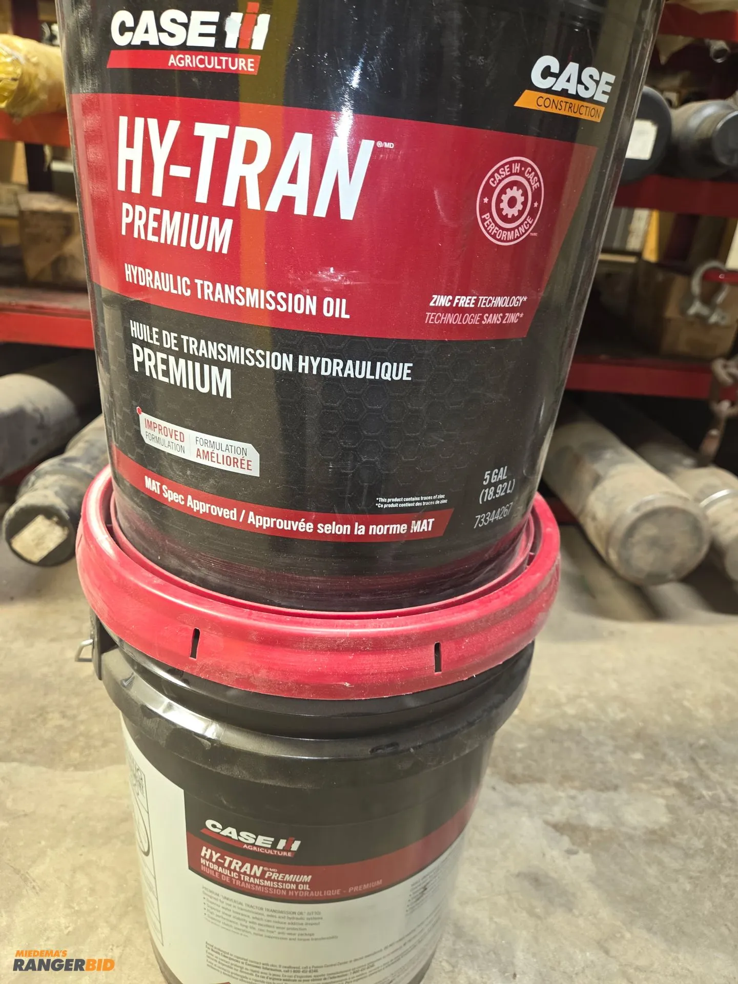 Case HY-Tran Hydraulic transmission oil. Case sae 0w-40 oil, Super C 10w oil. All new