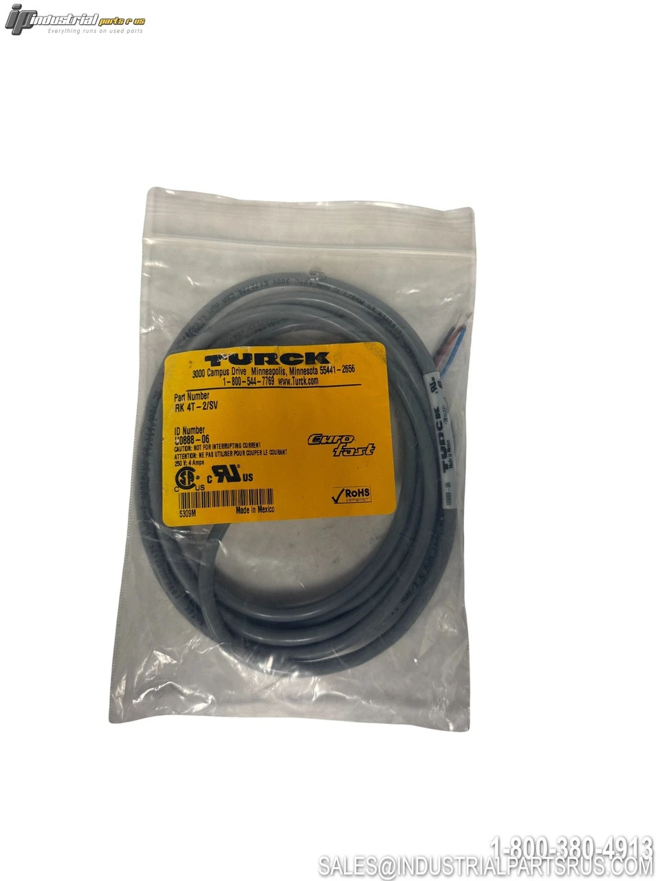 NEW TURCK RK 4T-2/SV