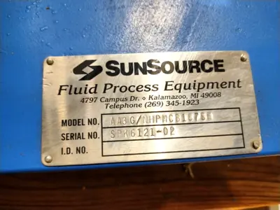 Used SunSource, Siemens AA3G/NHPMCB187SM, 1LA02152FP51 Hydraulic Pumps Michigan US | Maverick Industrial Sales #1398796