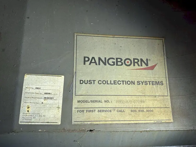 Used PANGBORN _UNKNOWN_ Dust Collectors Ohio US | Yoder Brothers machinery 6 #88500