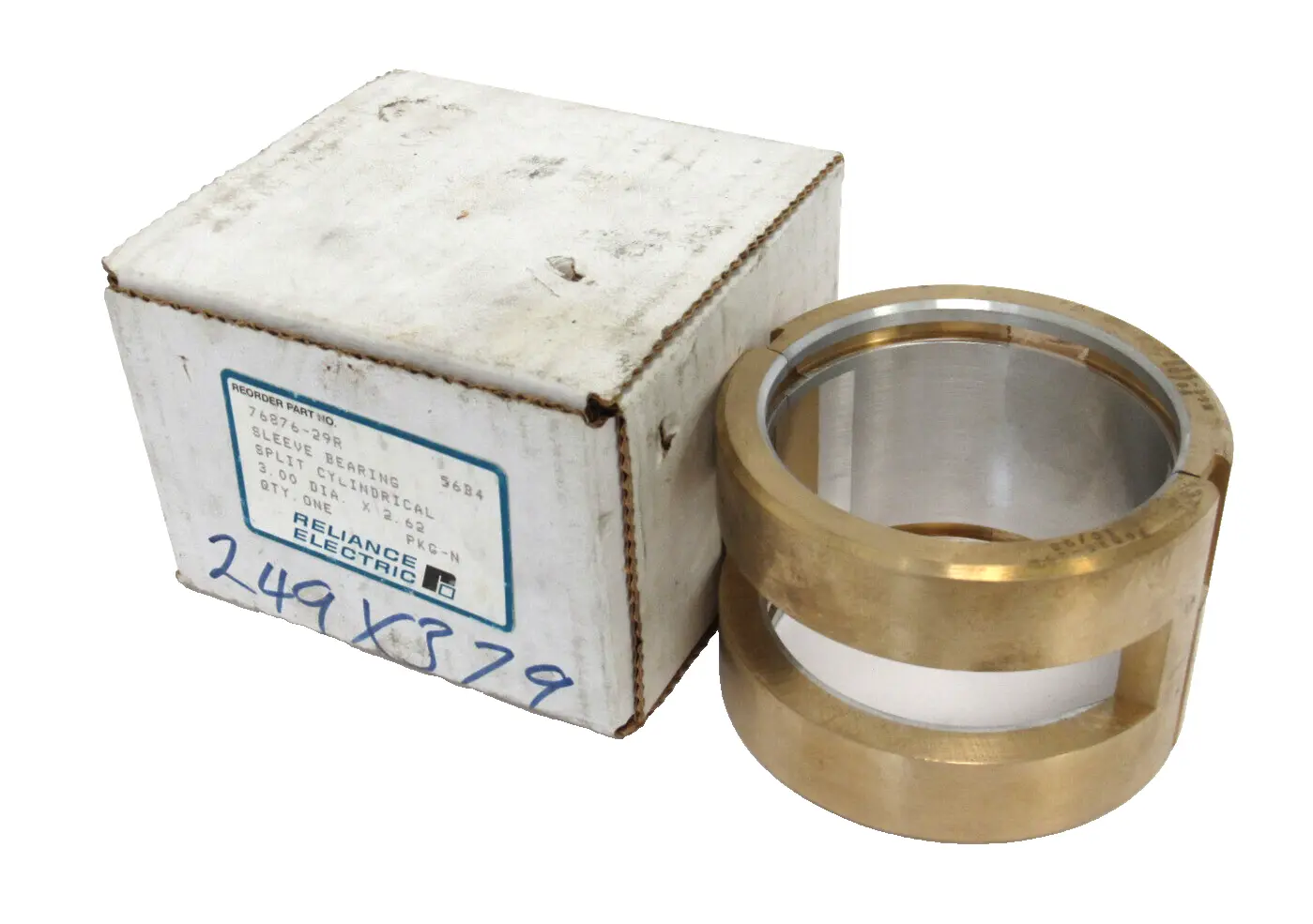 NEW RELIANCE ELECTRIC 76876-29R SLEEVE BEARING 7687629R
