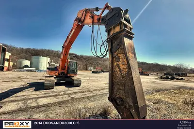 Used 2014 DOOSAN DX300LC-5 Excavators Louisiana US | Proxy Equipment #1388566