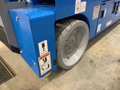 New | in-Stock 2026 GENIE GS-3232 E-DRIVE ELECTRIC SCISSOR LIFT Scissor Lifters Alberta CA | Adcock Equipment #1417629