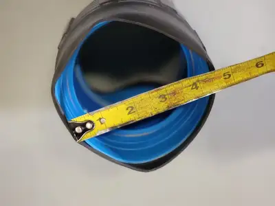 OCAL 4" PVC-Coated Conduit Coupling