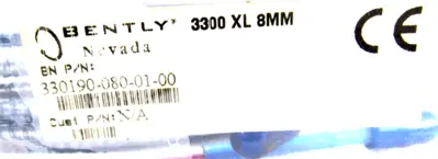 NEW BENTLY NEVADA 330190-080-01-00 EXTENSION CABLE 3300 XL 8MM 3301900800100