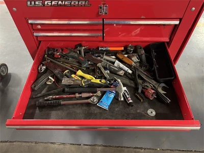 US General Rolling Tool Chest with Contents