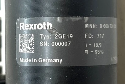 USED BOSCH REXROTH 0 608 701 016