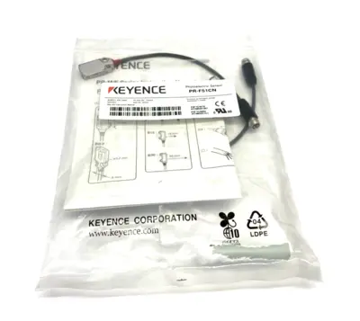 PR-F51CN | Keyence  Flat Miniature Photoelectric Sensor, Transmitter & Receiver NPN - New