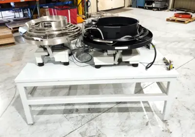 USED AUTOMATION FEED SYSTEMS VIBRATORY FEEDER BOWLS, 16002-1