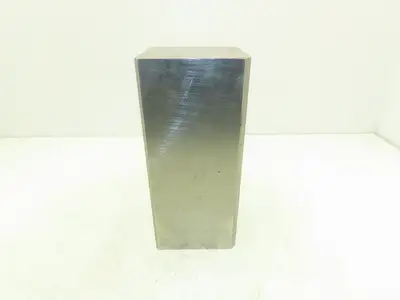 4140/4142 Alloy Steel Precision Ground Flat Bar 4"x 4-1/4"x 9-5/8" Beveled 46lbs