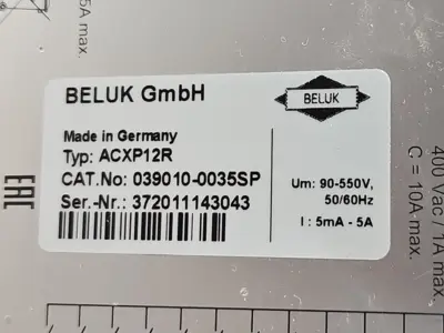 Eaton ACXP12R Control Unit (BIN631)
