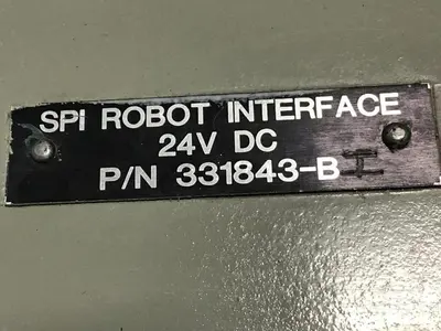 Used SPI 331843-B Robot Parts Michigan US | Ideal Machinery #584978