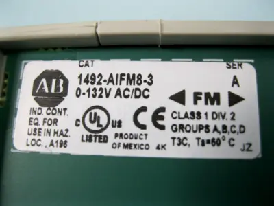 USED Allen-Bradley 1492-AIFM8-3