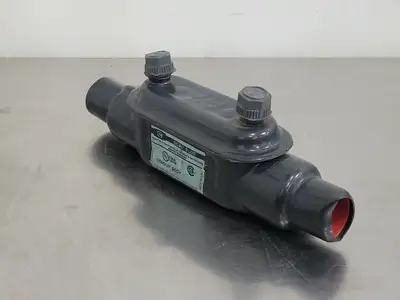 OCAL Blue PVC Coated Conduit Body TA04648 A