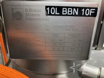 Used 2001 BRAUN 8844933 Fermenters / Bioreactors | Star Industries #1254255