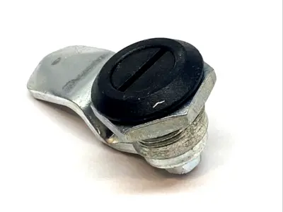 Used Hubbell Wiegmann Slotted Latch Black 1/4-Turn Misc Electrical & Power Parts Michigan US | Maverick Industrial Sales #1400086