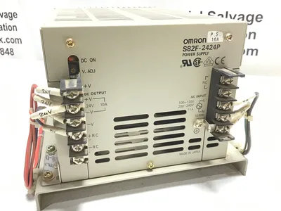 Omron S82F-2424P 24DCV Power Supply 100-120V 200-240VAC