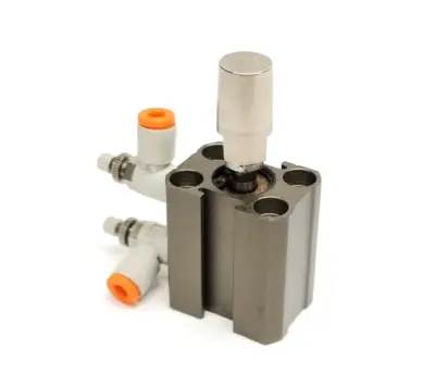 CRS2U12X1/2-BB-T22, CRS2U 12X1/2-BB-T22, CRS2U 12 X 1/2-BB-T22 | PHD CRS2U12X1/2-BB-T22 Compact Pneumatic Cylinder 0.47" Bore 0.50" Stroke - Used