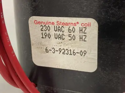 New | in-Stock STEARNS 6-4-92316-09 Industrial Controls | Surplus Asset Holdings #1220806