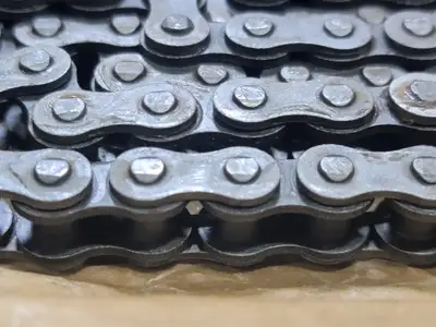Riveted Roller Chain ANSI 35, 10FT, 3/8" Pitch
