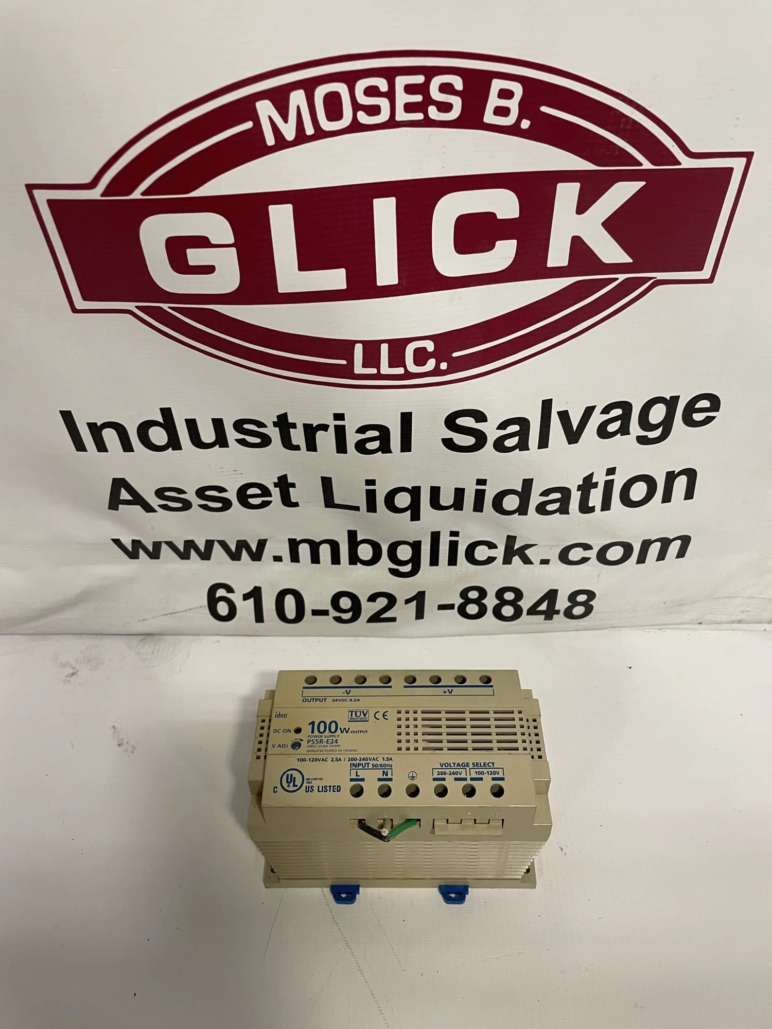 IDEC PS5R-E24 100W Power Supply 24V 100-120/200-240VAC