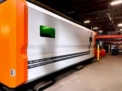 Used 2019 NUKON NF PRO 420 Laser Cutters Illinois US | Machine Factory Outlet #1263190