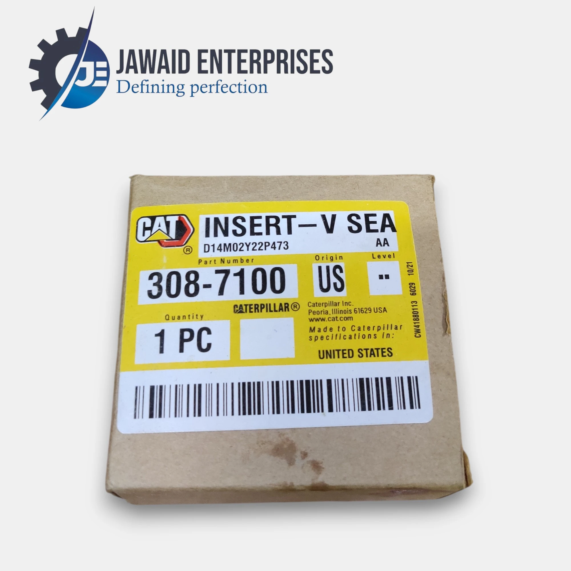 Caterpillar Valve Seat Insert Part# 308-7100