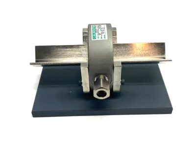 New | in-Stock MAHR DIMENSIONAIR 2-JET AIR RING GAUGE W/ GUIDE CHUTES & BASE PLATE Air Gages Michigan US | Maverick Industrial Sales #1122814
