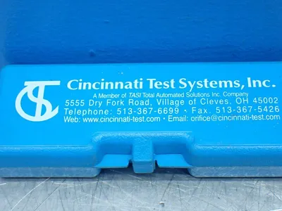 New | in-Stock CINCINNATI TEST SYSTEMS 52020.00SCC/M30.00PSIG1 Universal Pressure Meters Ohio US | HGR 24 #864354
