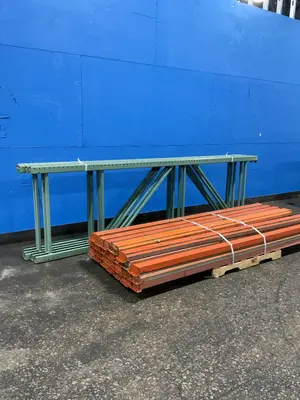 42" X 144" Pallet Racking - Tear Drop