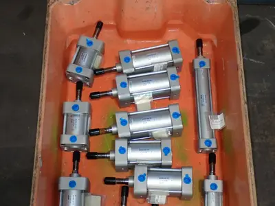 Smc  250psi Pneumatic Cylinders.