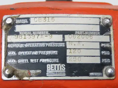Used BETTIS _UNKNOWN_ Valves/Fittings | Arrow Industrial #613555