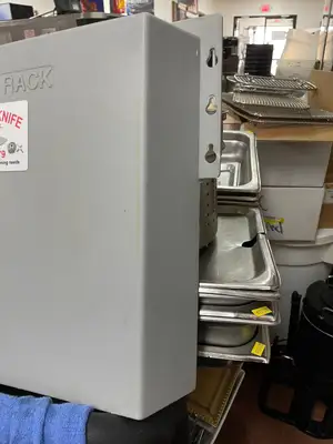 Used Falcon Restaurant Supply Used Wall Mounted Plastic Knife Storage Rack For Kitchen or Shops Knife Holders Illinois US | Falcon Restaurant Supply #1376156