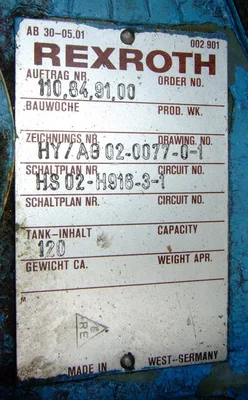 Heinkel HF 600 Inverting Filter centrifuge, 316L SS.