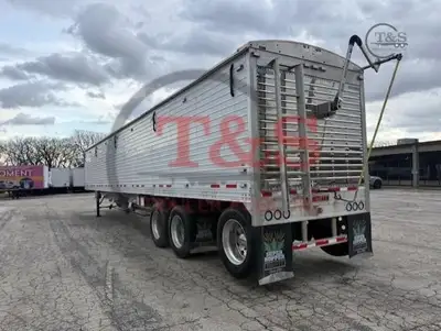 Used 2014 TIMPTE SUPER HOPPER Grain Hopper Trailers Illinois US | T&S Trailer Pool #1509448